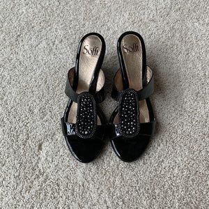 Sofft black heel. Size 8.5 medium width